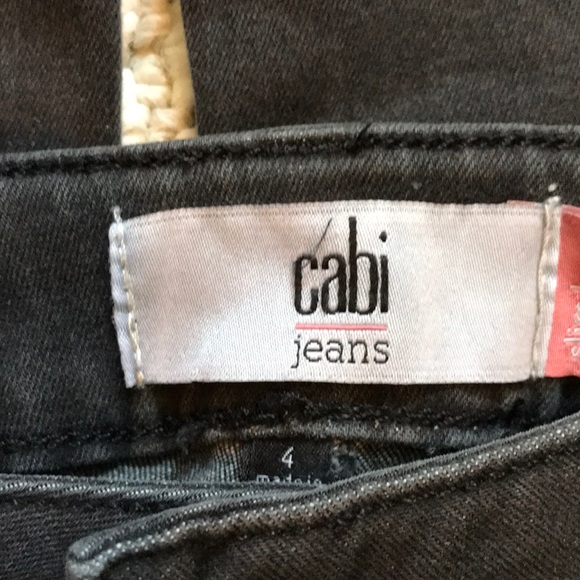 NWT CAbi Shadow Slim Boot Jean - Picture 3 of 5